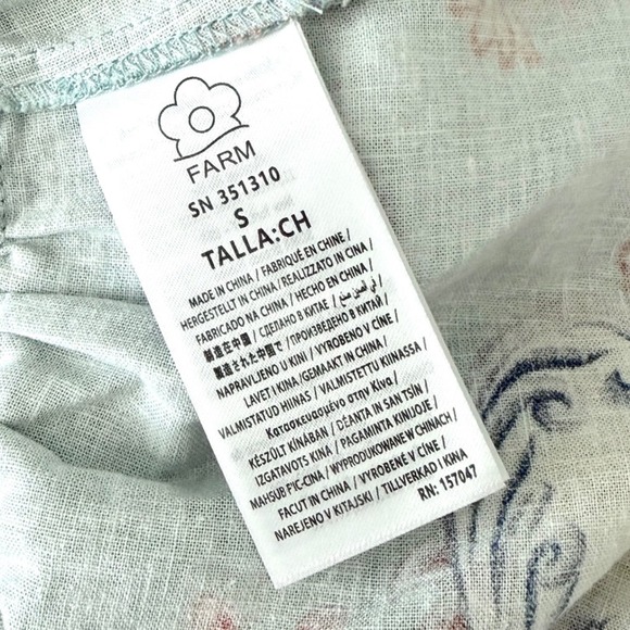 NWT Farm Rio Butter Yellow Boho Beauty Maxi Dress S NWT - Picture 12 of 13